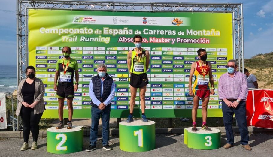 Nasio Cardona segundo en su categoría en el Campeonato de España de Trail Runing