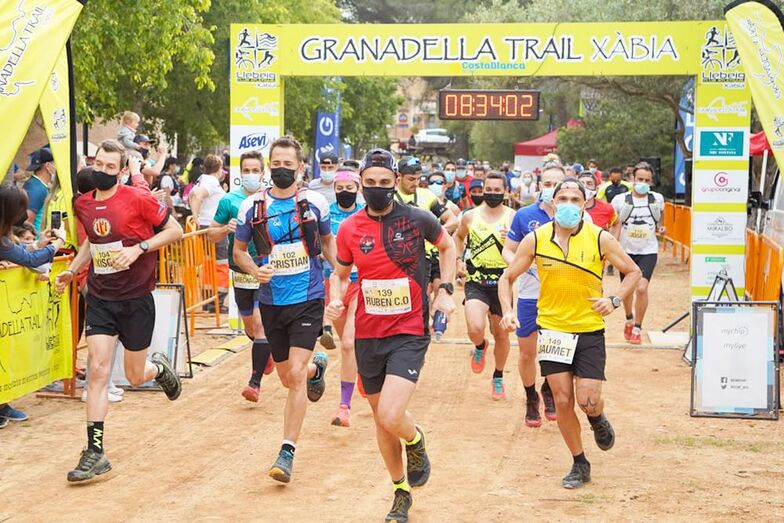 Los más pequeños también pueden participar en la Granadella Trail