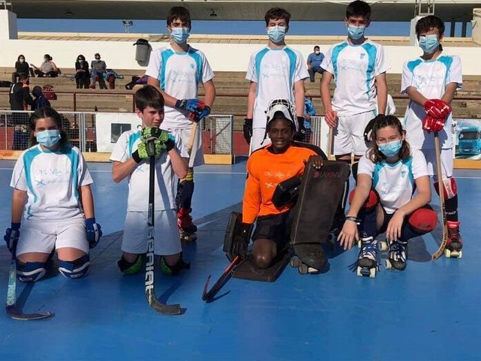 El infantil del Club Patí Xàbia se clasifica para la fase final del Autonómico de Hockey