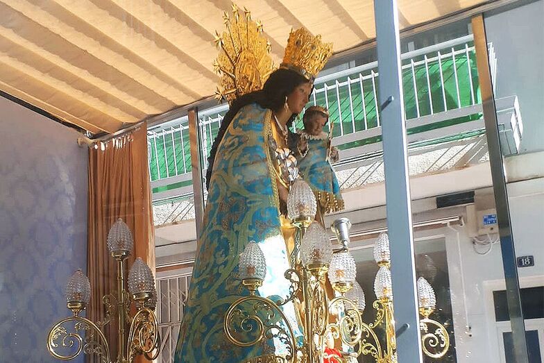 La Mare de Déu dels Desamparats hará noche en Xàbia este próximo fin de semana