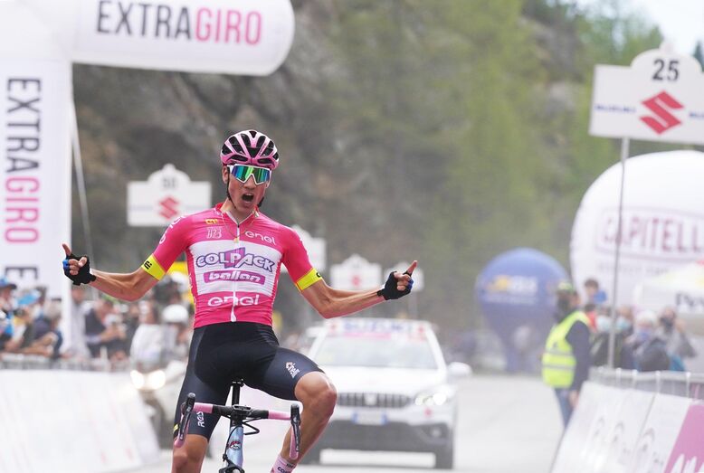 Juan Ayuso, imparable en el Giro sub 23