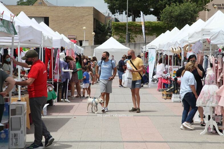 Gran ambiente en la I Fira comarcal de l'Estoc de Xàbia
