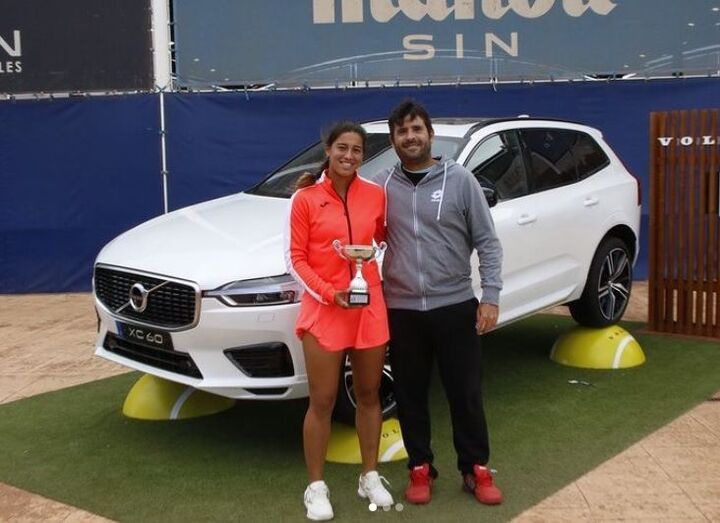 Jessica Bouzas cae en la final del W25 de Madrid