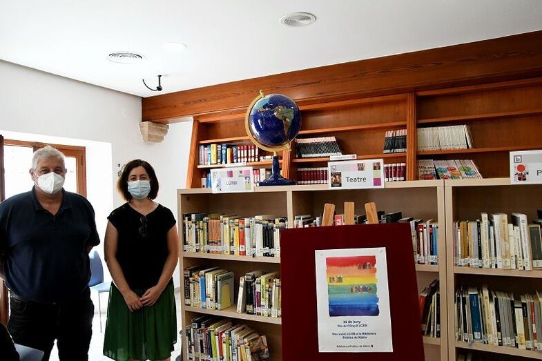 La Biblioteca habilita un espacio con libros y otras publicaciones sobre diversidad sexual