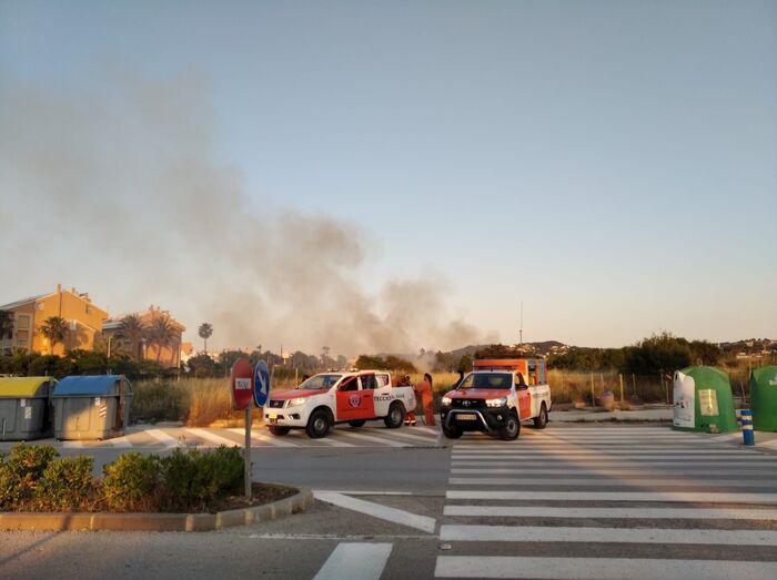 Susto en el Saladar de Xàbia