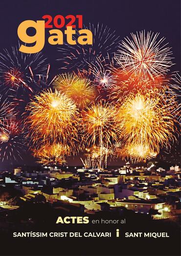 Programa de fiestas en honor al Santíssim Crist del Calvari Gata de Gorgos
