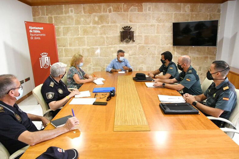 La Guardia Civil reforzará sus equipos en Xàbia para incrementar el operativo de vigilancia
