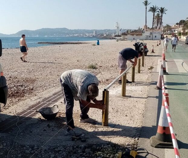 13.000 euros para poner una barrera de madera en el Primer Montañar