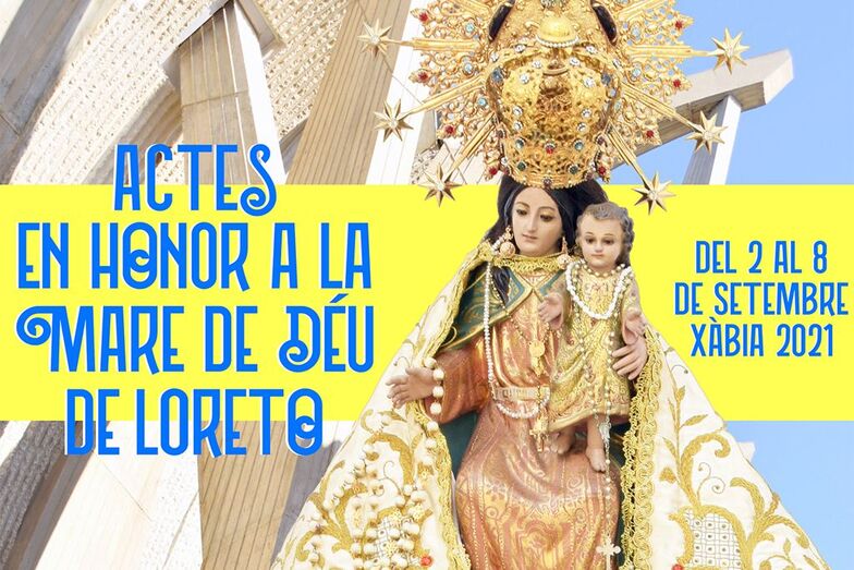 Programa de Fiestas Adaptadas en honor a la Mare de Déu de Loreto, 2021