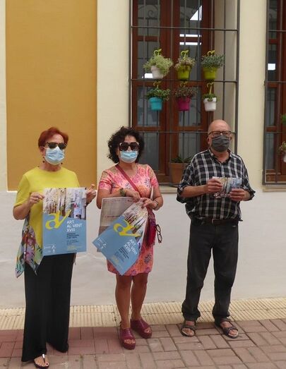 La muestra Art al Vent de Gata de Gorgos cumple la mayoría de edad con 59 telas de 14 países