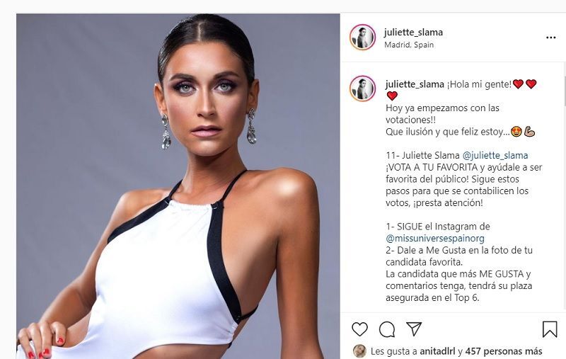 Una xabiera entre las finalistas del concurso Miss Universo España 2021