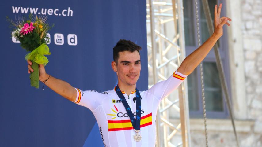 Juan Ayuso logra la medalla de bronce en el Europeo sub23