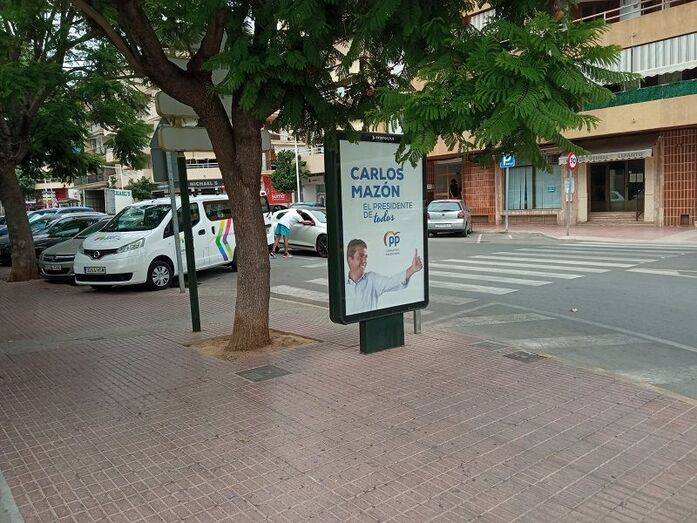 El PP inicia una campaña de publicidad para difundir la imagen de su presidente, Carlos Mazón