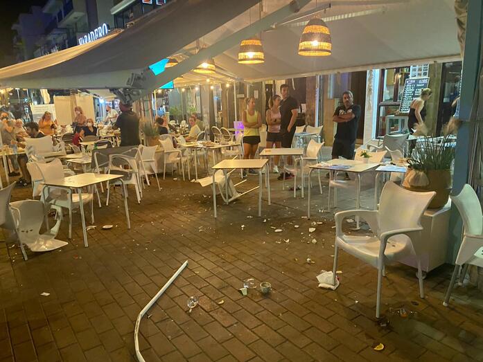 La Guardia Civil investiga el incidente de la plaza de Adolfo Suárez de Xàbia