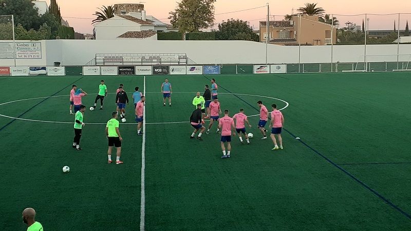 El CD Jávea prepara el partido contra l'Olleria