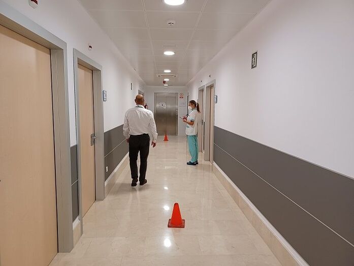 El Hospital San Carlos de Dénia incorpora el ‘test de marcha 6 minutos’ para tratar el esfuerzo cardiopulmonar y la tolerancia al ejercicio