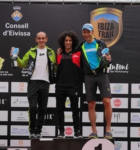 Nasio Cardona, segundo en el Ibiza Trail