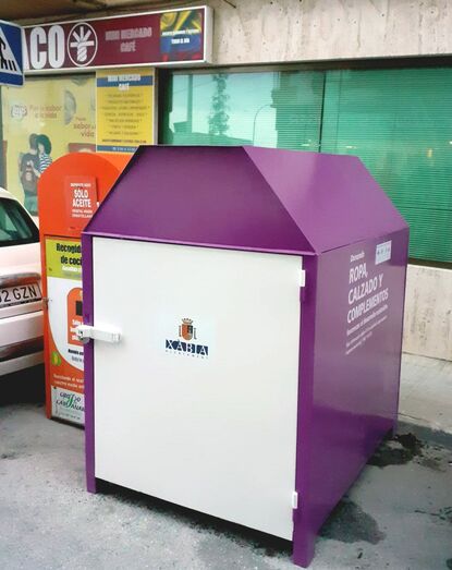 Xàbia recicla en los últimos 10 meses más de 95 toneladas de textil usado y supera así los registros de todo el 2020