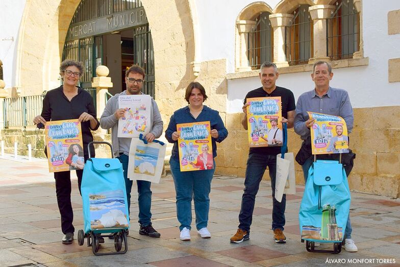 El comercio de Xàbia propone un rasca y gana de Sorolla para dinamizar las compras