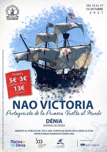 La réplica a la Nao Victoria llega a Dénia