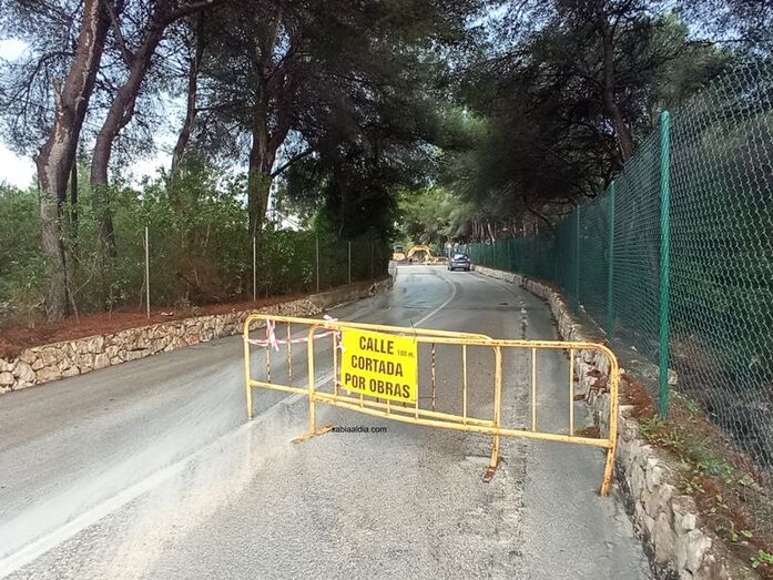 Las obras de Amjasa en la Guardia no se ejecutan en la parte renovada