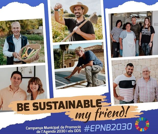Los vecinos de Benitatxell son los protagonistas de una campaña de promoción a nivel municipal de la Agenda 2030 y los Objetivos de Desarrollo Sostenible