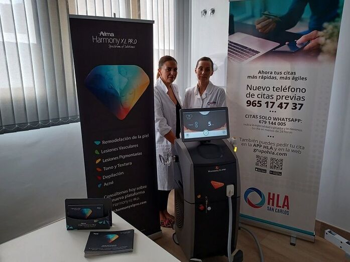 El Hospital HLA San Carlos de Dénia adquiere tecnología láser para más de 65 indicaciones médico-estéticas