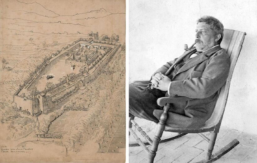 El desaparecido jardín pintoresco de Julio Cruañes Soler en Benitatxell