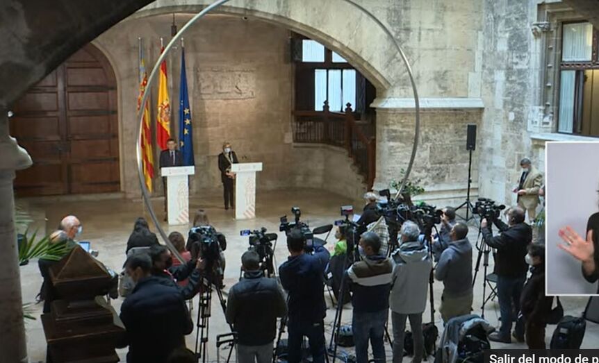 El Consell pide al TSJCV la autorización del uso del pasaporte covid-19