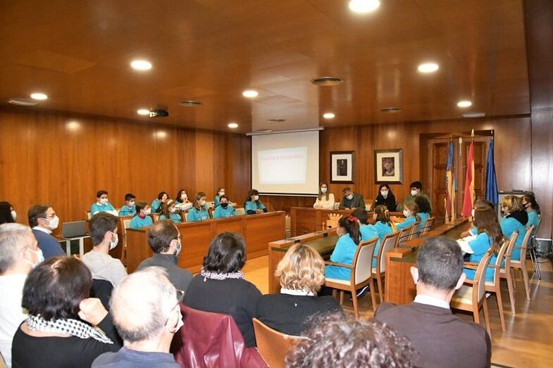 Este es el Consell dels Xiquets de Xàbia del curso 2021-2022