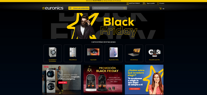 Descubre las increíbles ofertas durante el Black Friday en Euronics Benitatxell