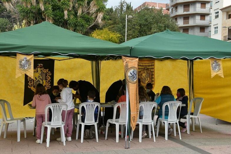 Gran éxito de los talleres de Harry Potter del día de la infancia