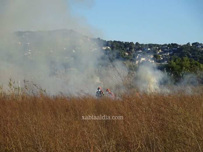 Arde de nuevo el Saladar, la tercera vez esta semana