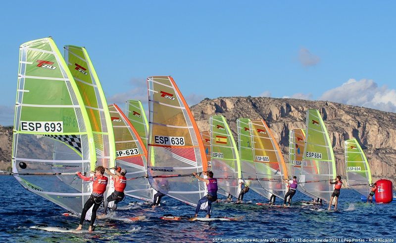 Jacobo Ramón, el mejor en Bic Techno Plus en la Semana Náutica de Alicante