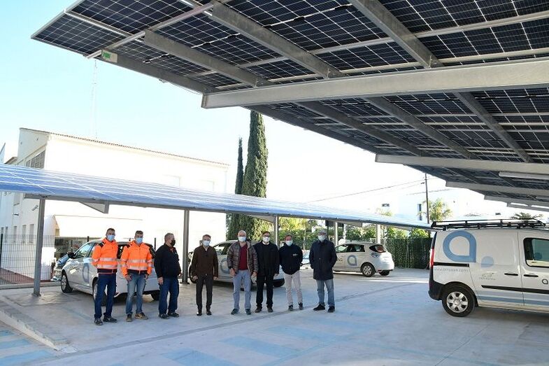 Amjasa estrena una nueva instalación fotovoltaica