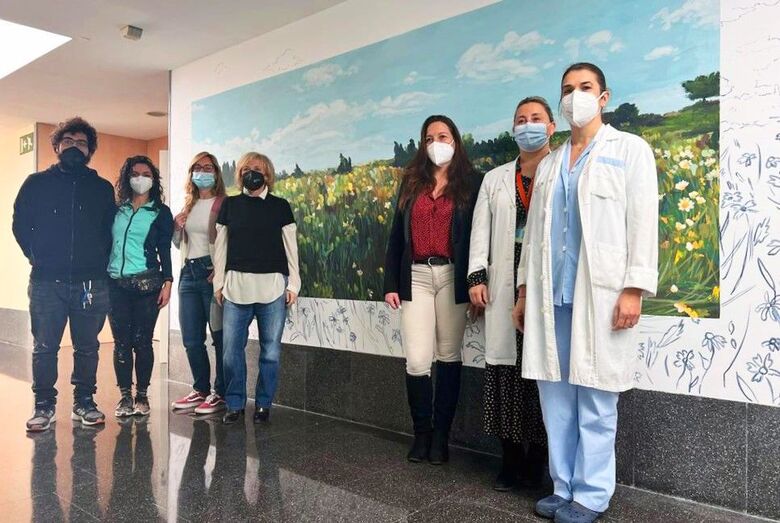 Arte para humanizar el área de Psiquiatría del Hospital de Dénia
