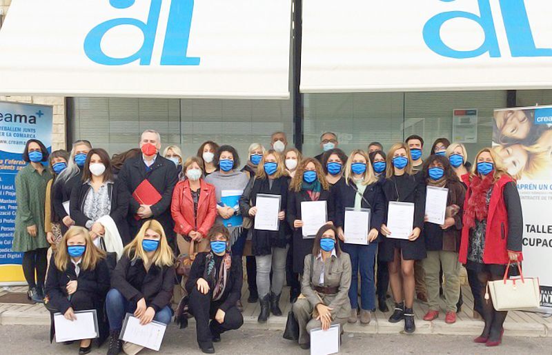 Creama concluye la formación de veinte personas desempleadas de La Marina