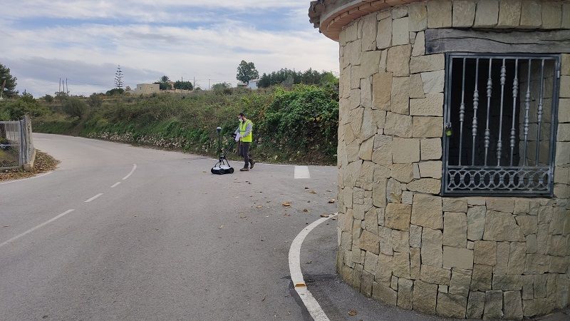 Un estudio con georradar revela los posibles restos arqueológicos del antiguo lavadero de l’Abiar en Benitatxell Un estudio con georradar revela los posibles restos arqueológicos del antiguo lavadero de l’Abiar en Benitatxell