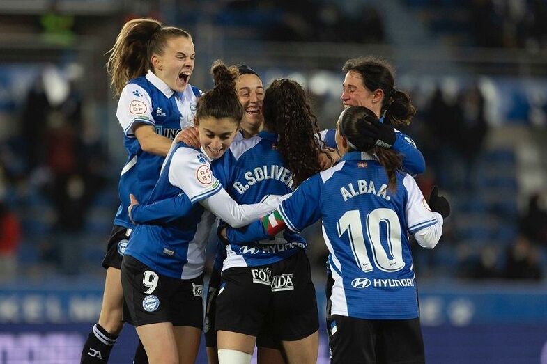 Gema Soliveres marca su primer gol en la liga Iberdrola