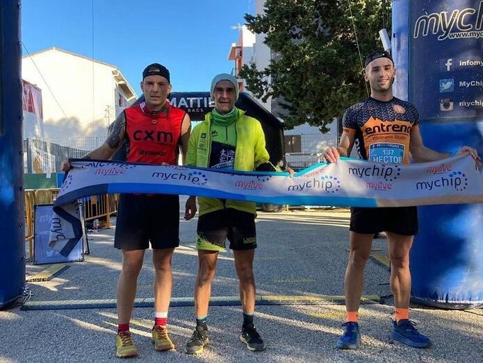 Nasio Cardona vence en la carrera Tres Tossals de Gata de Gorgos
