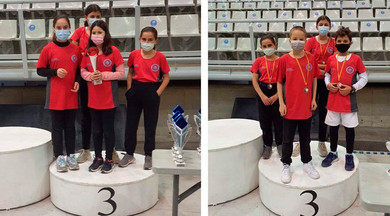 Seis podiums para el Club Tennis Taula Xàbia en el Campeonato Autonómico