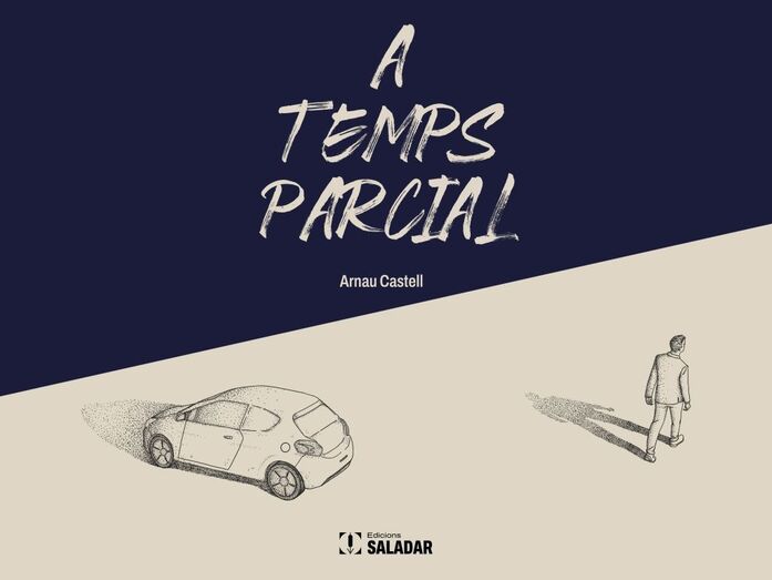 El joven de Xàbia, Arnau Castell, presenta en casa su primera novela
