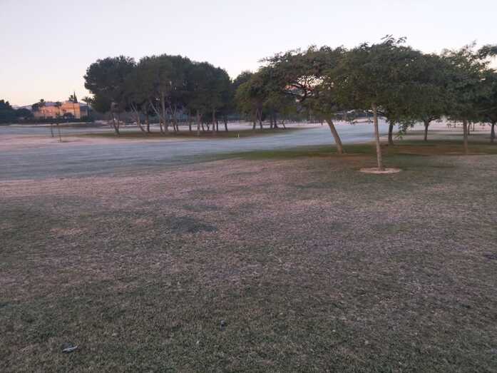 El termómetro se congela en la zona de Lluca