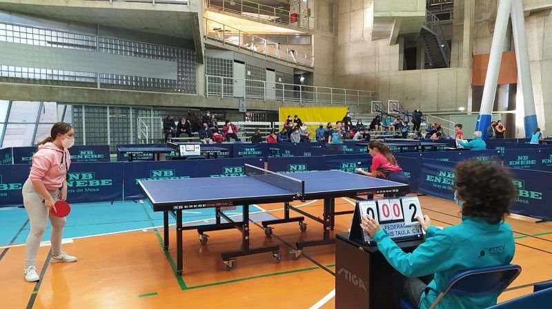 10 jugadores del Club de Tenis Taula de Xàbia participan en la primera prueba dels Jocs Esportius