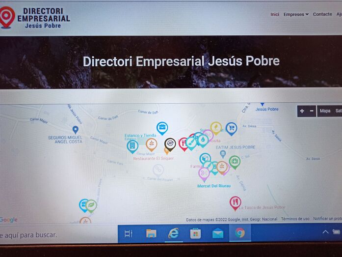 Jesús Pobre crea un directorio digital y en papel con todas las empresas del municipio