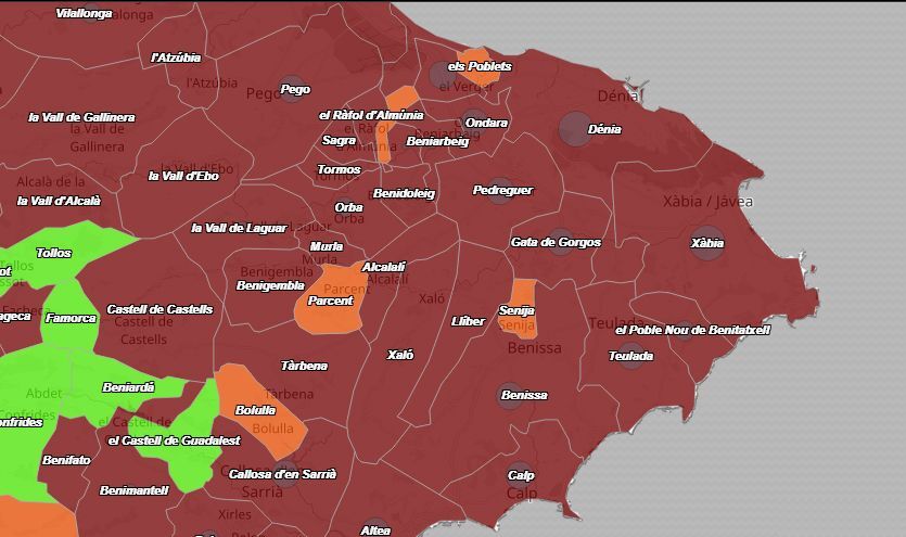 Xàbia registra un nuevo fallecimiento a causa de la pandemia