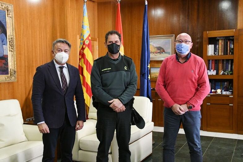 Juan Carlos López is new lieutenant of the Xàbia Guardia Civil