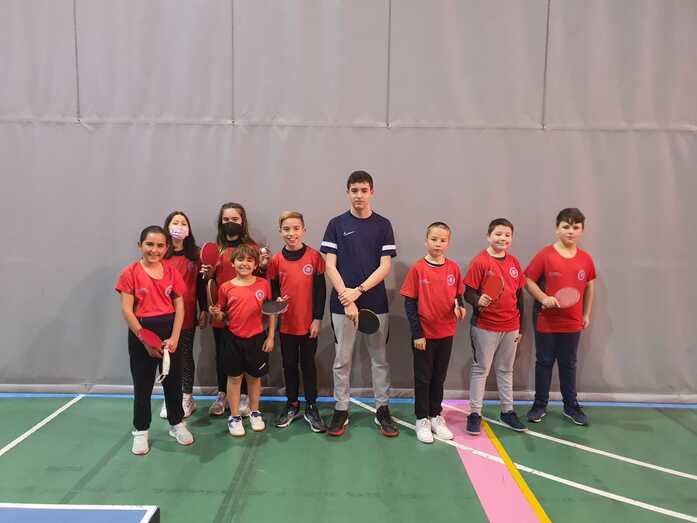 Ángel Bas del Club de Tenis Taula de Xàbia, campeón dels Jocs Esportius en categoría benjamín