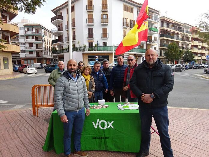 Vox presentará lista en las municipales de mayo de 2023 en Xàbia