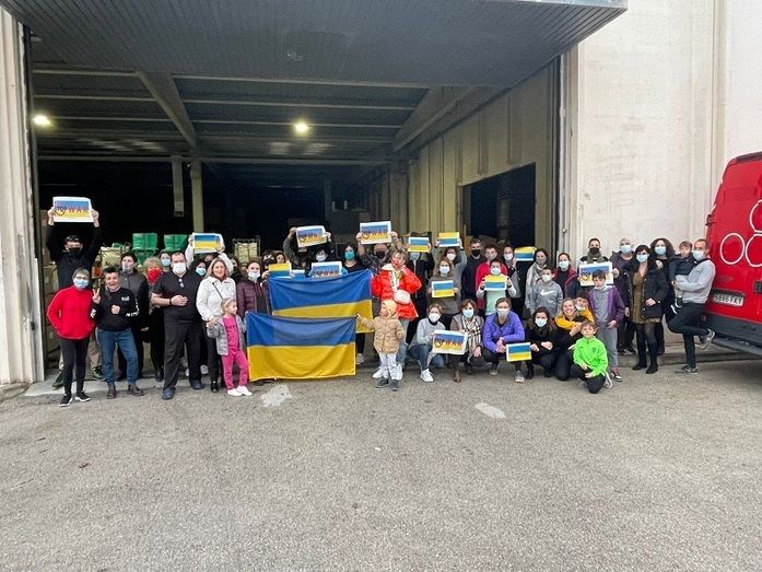 Parte a Polonia la ayuda a Ucrania recogida por el Rotary Club Jávea